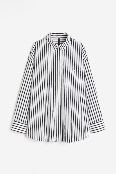 Oversized Poplin Shirt | H&M (US + CA)