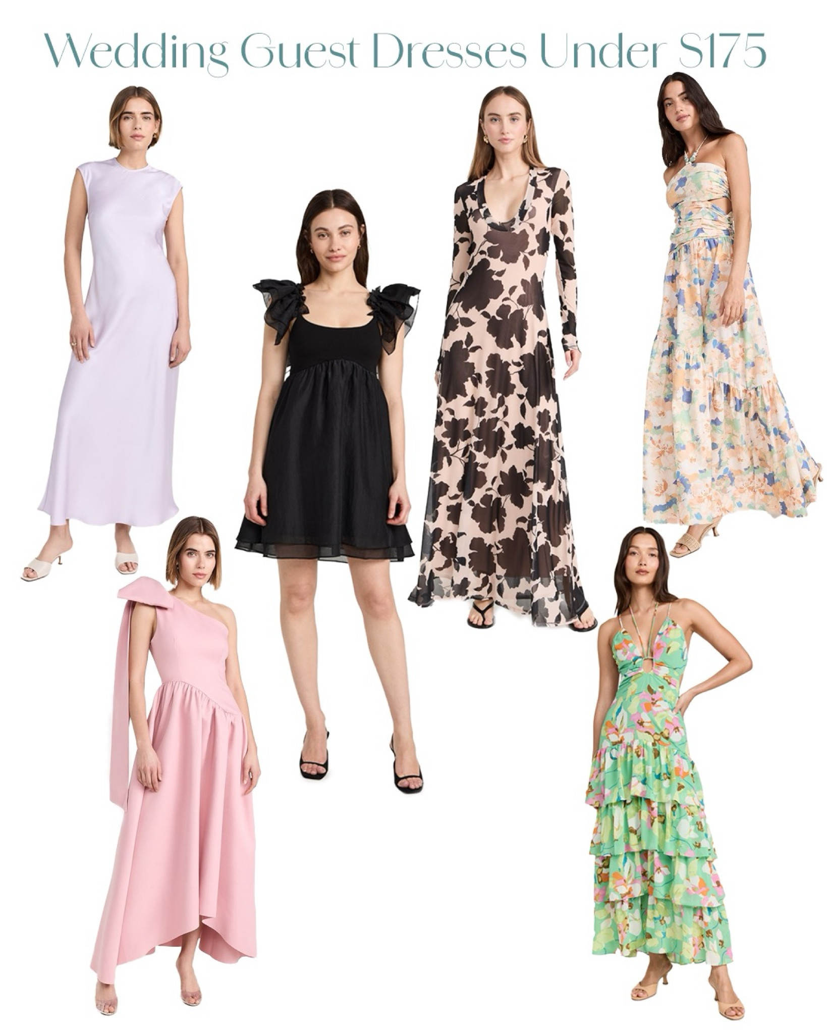Wedding guest dresses under $175. 

#LTKFindsUnder100 #LTKWedding #LTKParties
