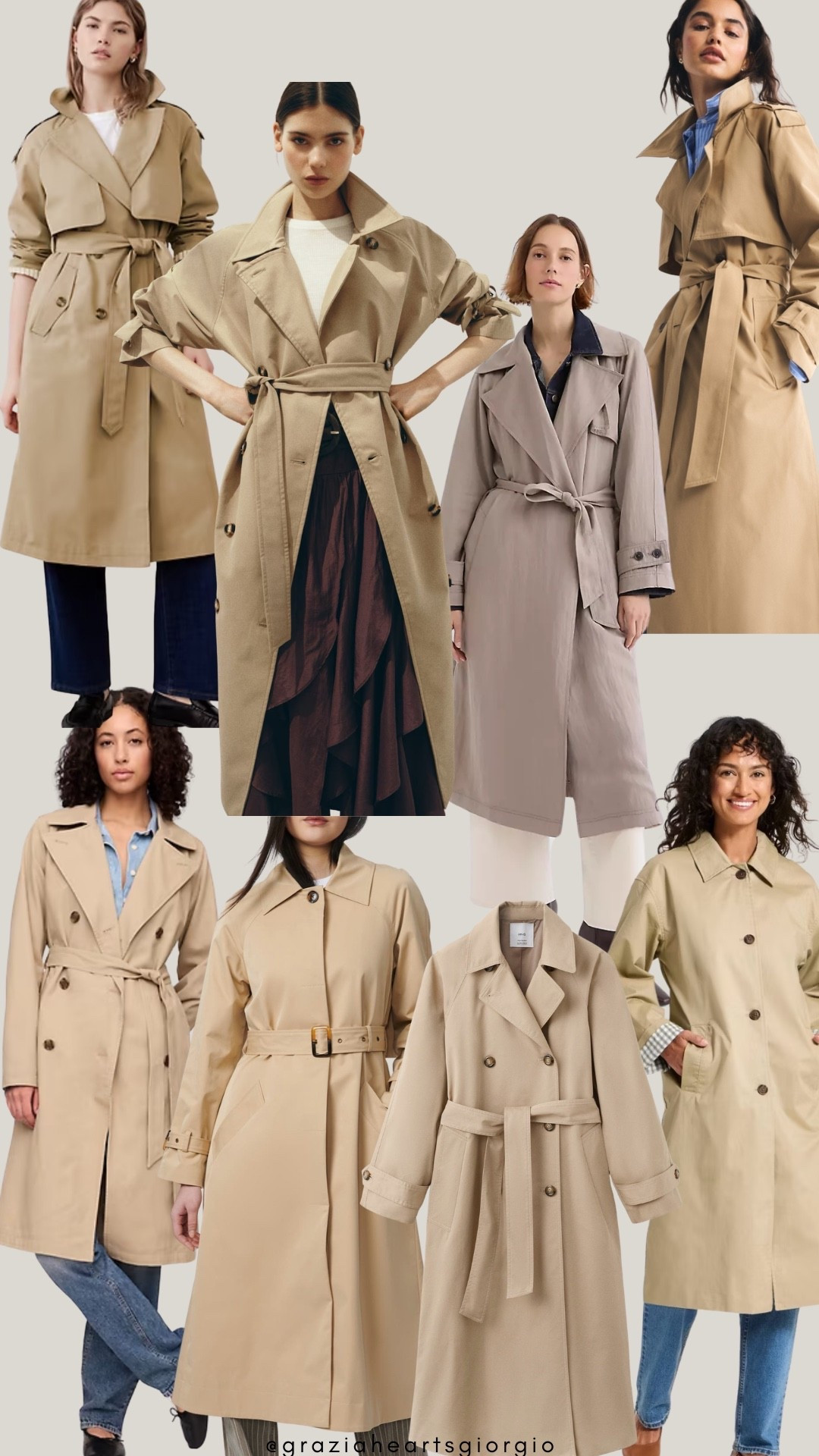 Trench Coats! 
.
.
#trenchcoat

#LTKSeasonal