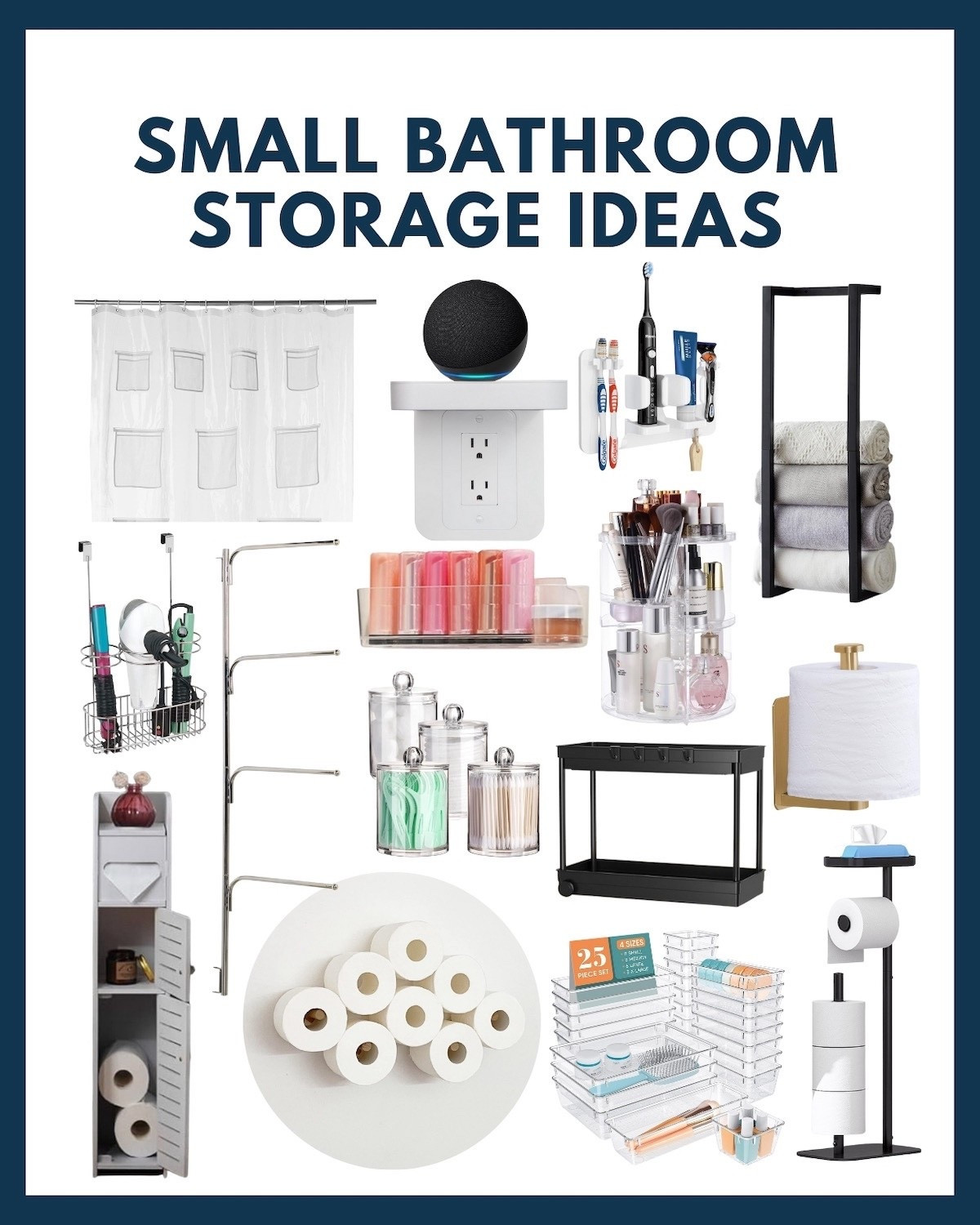 New year, means it’s time to get organized! These highly rated bathroom storage solutions are perfect for getting all your essentials in order and are small bathroom friendly too! 

#LTKmorningroutine #LTKgrwm #LTKHome