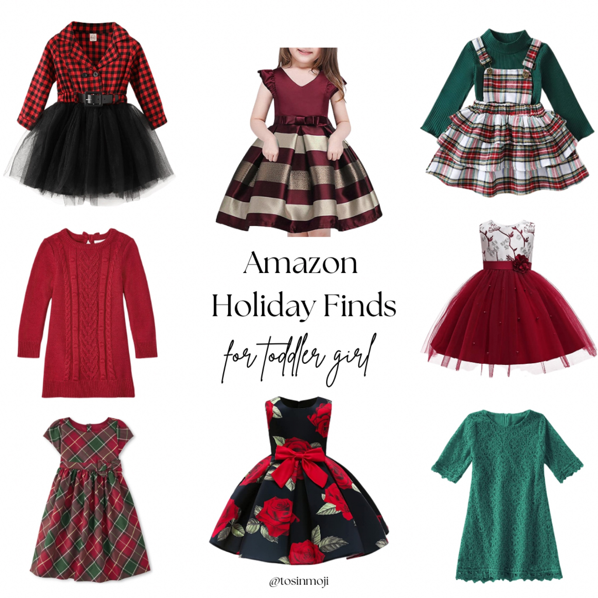 Christmas dresses for toddler girls all from Amazon. 

Plaid dress, floral dress, holiday dresses 

#LTKSeasonal #LTKunder50 #LTKHoliday