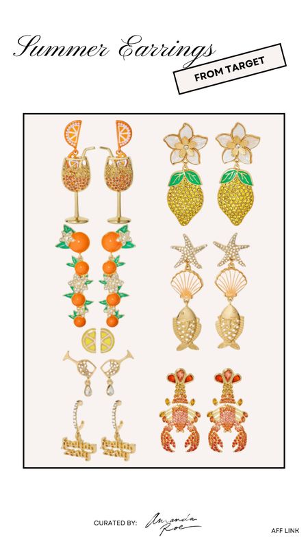 How cute are these earrings for the summer?

Summer earrings, summer jewelry, summer accessories 

#LTKStyleTip #LTKFindsUnder50 #LTKSeasonal