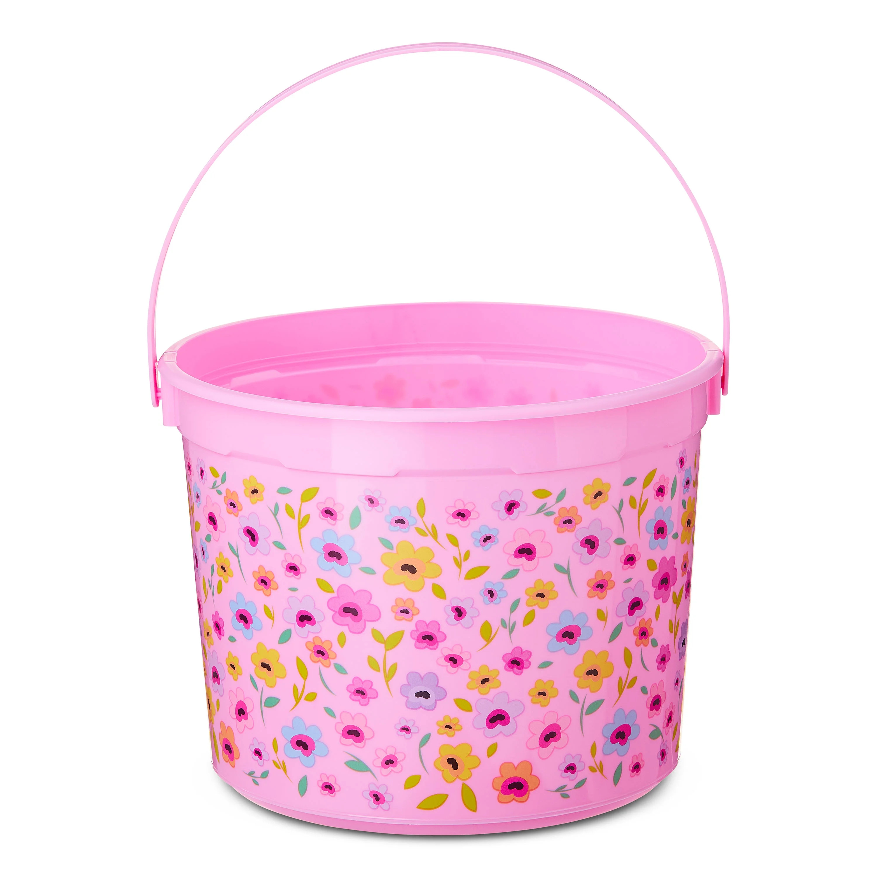 5-Quart Plastic Easter Bucket, Floral | Walmart (US)