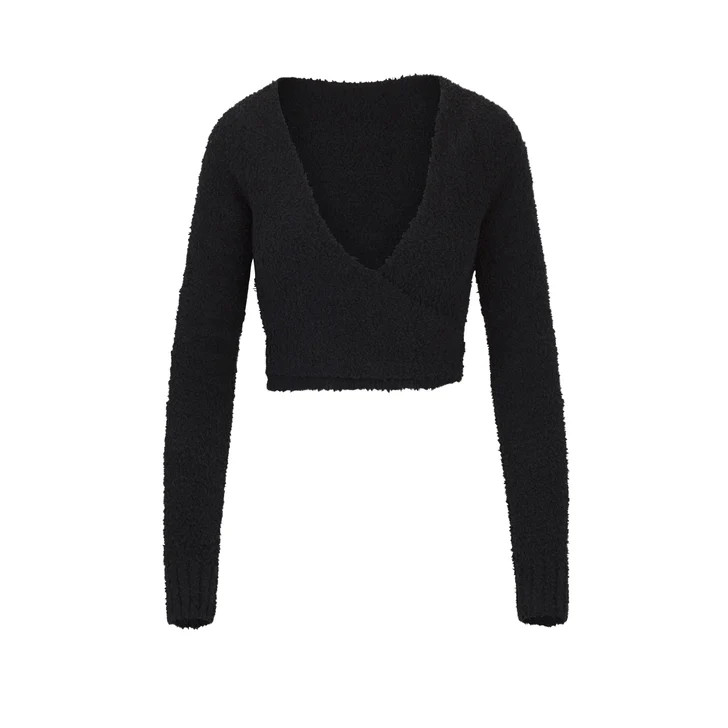 COZY KNIT WRAP TOP | SKIMS (US)