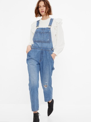 Slouchy Overalls with Washwell | Gap (CA)