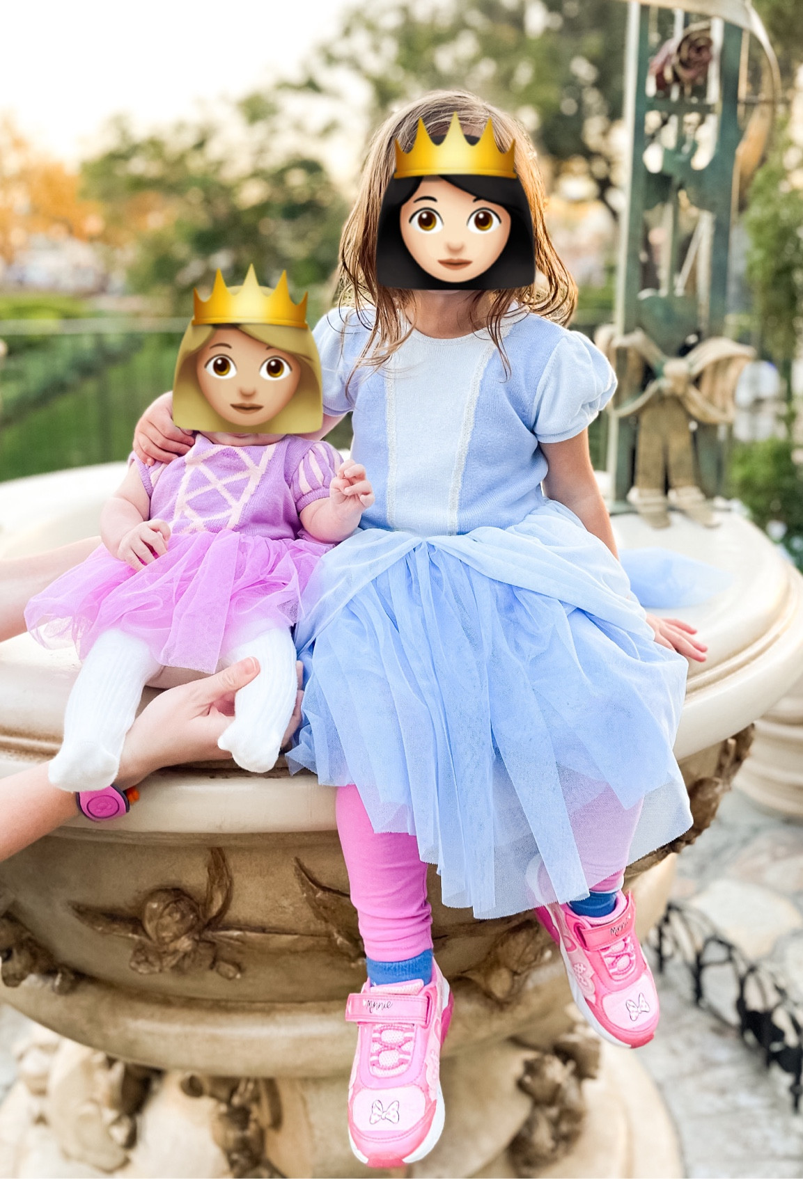 I loved matching my daughters together in the Baby GAP tulle dresses. One was a Cinderella dress and the other a Rapunzel dress. Surprisingly, many girls at Disney World were dressed as one of these two princess. 

I really love the Snow White dress as well, and even saw a little girl wearing it at Disney while meeting Snow White in EPCOT (😍) but my oldest chose these two dresses for her and her sister. 

#LTKkids #LTKbaby #LTKtravel