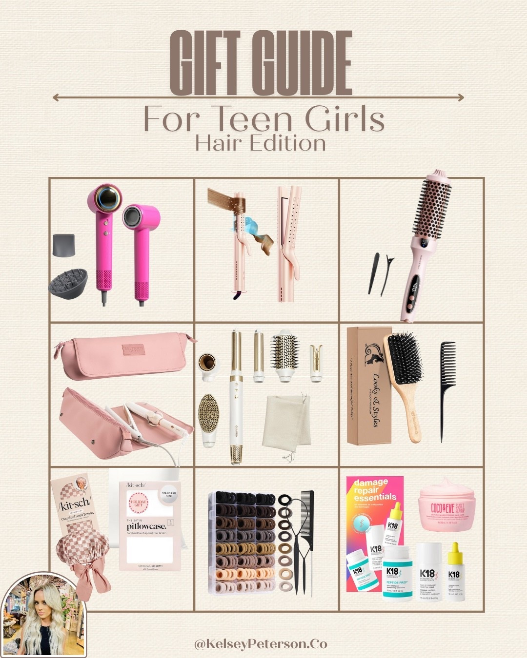 All the must-have hair tools + accessories teen girls are obsessed with right now — blow dryers, curlers, brush sets, heatless options, K18, Coco & Eve, and more. Perfect for Christmas gifts, stocking stuffers, or beauty-lover teens. Linking everything below! 💗🎁 #TeenGirlGiftGuide #HairTools #HolidayFavorites2025 #TeenHairCare #GiftIdeas #LTKFinds #AmazonBeauty #LTKGiftGuide2025

#LTKHoliday #LTKGiftGuide #LTKKids