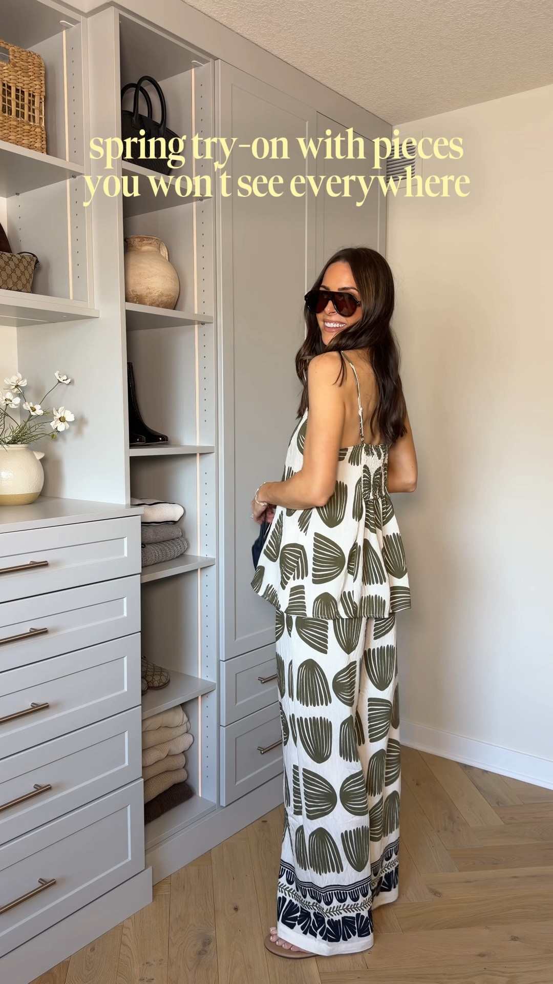 2 piece set: true to size (S) 
Butter yellow/ivory dress: true to size (S)
Cropped white sleeveless shirt: tts (S)
Green gingham pants: tts (S)
Blush halter dress: true to size (S) 
Cherry bubble dress: true to size (S) 
Denim jacket: sized up 1 (M)
Built in bra tank: tts (S)
Wrap mini skirt: tts (S)
Flip flops: tts, size up for half sizes 
Mesh flats: tts 
Heels: tts, size up if between 


Vacation outfits / warm weather outfit ideas / wedding guest dress / cocktail dresses / casual spring outfit / gingham pants 

#LTKWedding #LTKSeasonal #LTKootd