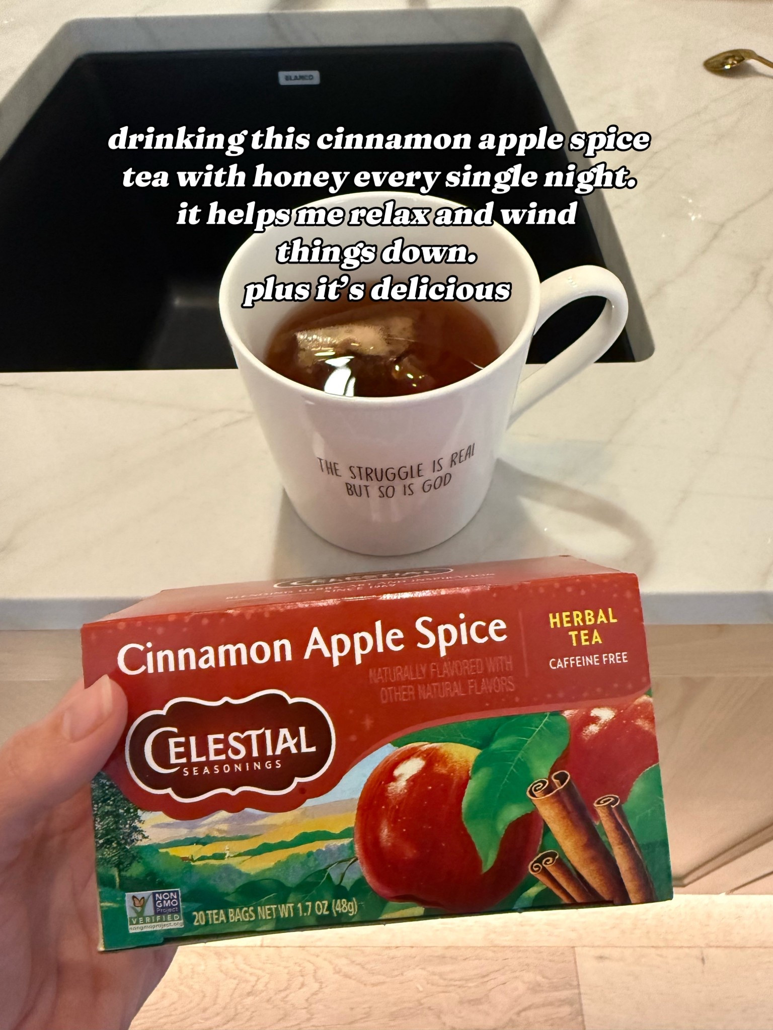 I literally drink this cinnamon apple spice tea every sincgle night with some honey. It’s a great way to relax and wind down before bed time!

#LTKselfcare #LTKOver40 #LTKdayinmylife