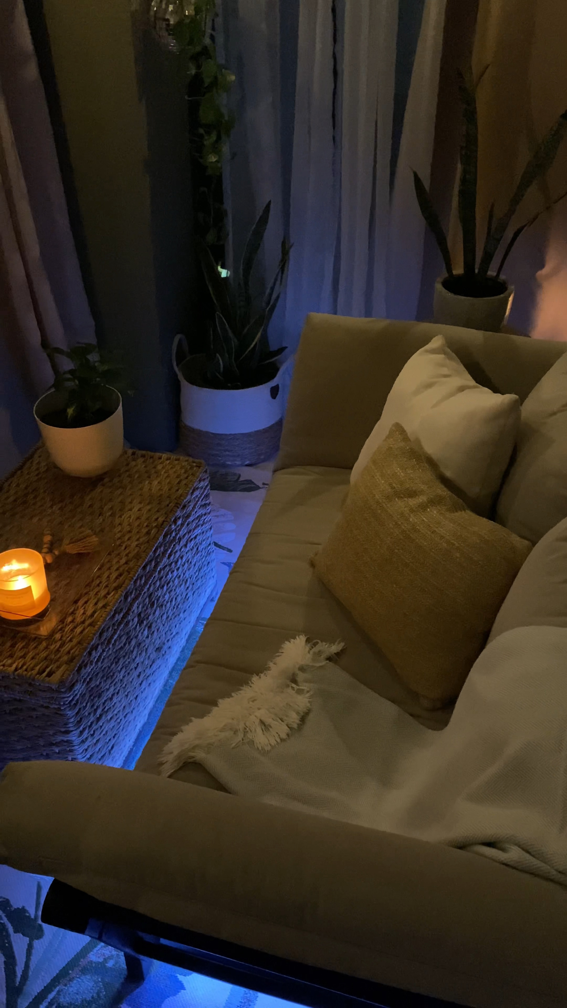 I added LED strip lights to my patio furniture and it added a beautiful, calming fee to an already peaceful space. An easy upgrade at an affordable price.#patioseason #patio #outdoorspace #patiolighting #patiofurniture

#LTKVideo #LTKfindsunder50 #LTKhome
