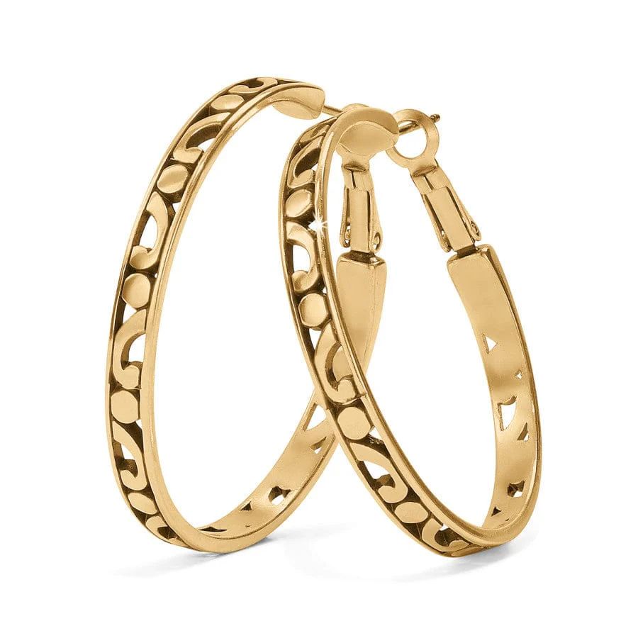 Contempo Large Hoop Earrings | Brighton
