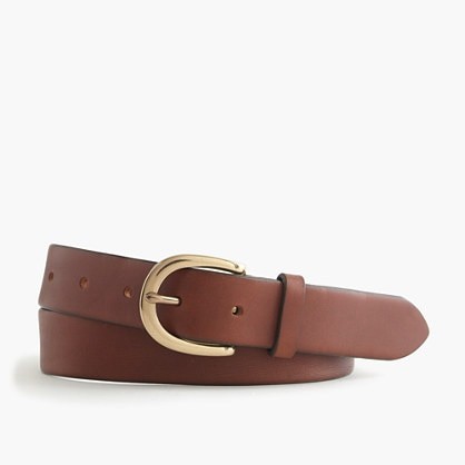 Classic leather belt | J.Crew US