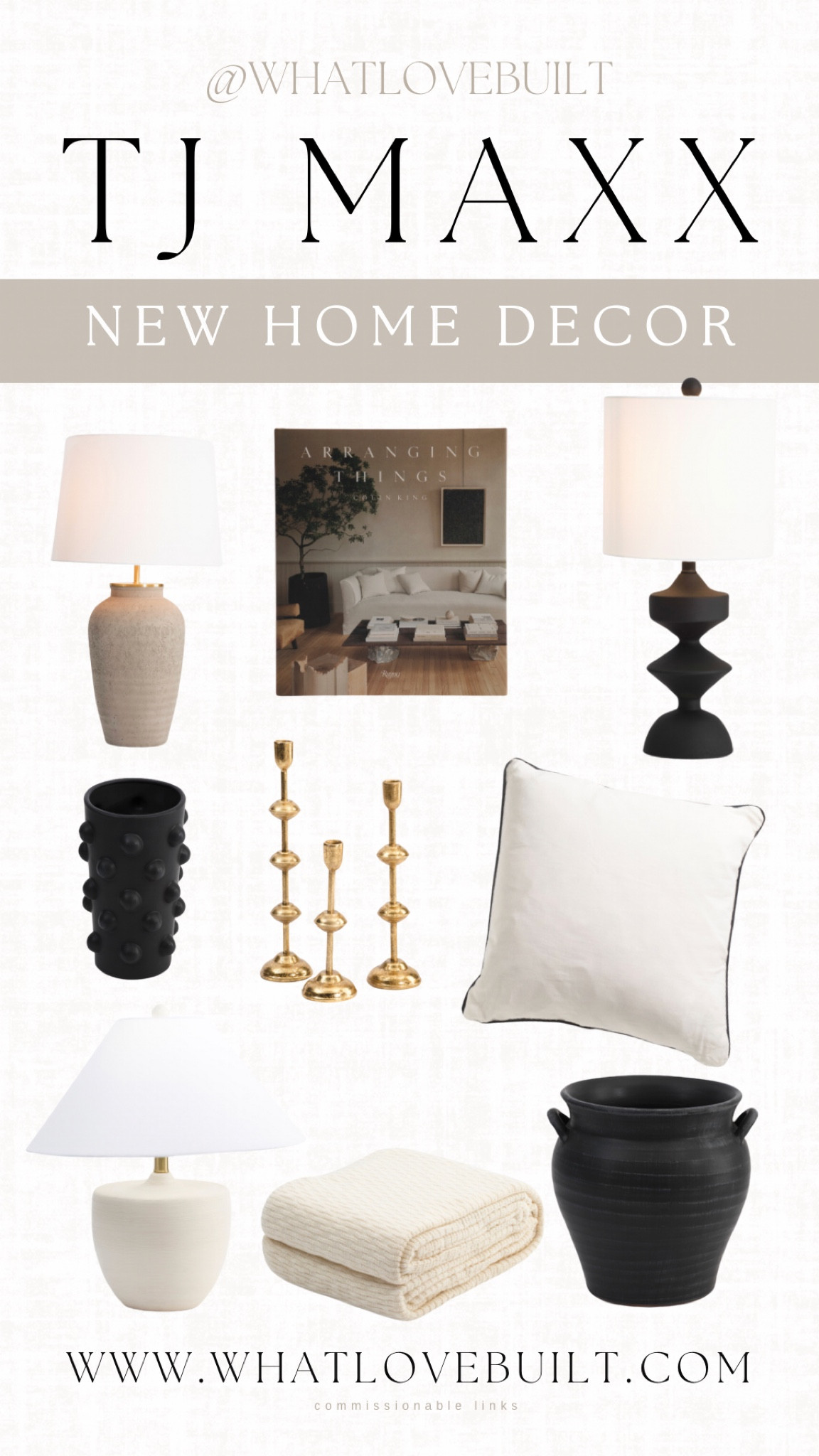 TJ Maxx New Home Decor and Furniture

#home #tjmaxx #marshalls #furniture #homedecor #livingroom #tablelamp #lamp #fauxtree #diningroom #blanket #pillow #homedesign #modernhome #neutralhome #moderndecor 

#LTKstyletip #LTKhome #LTKfindsunder100