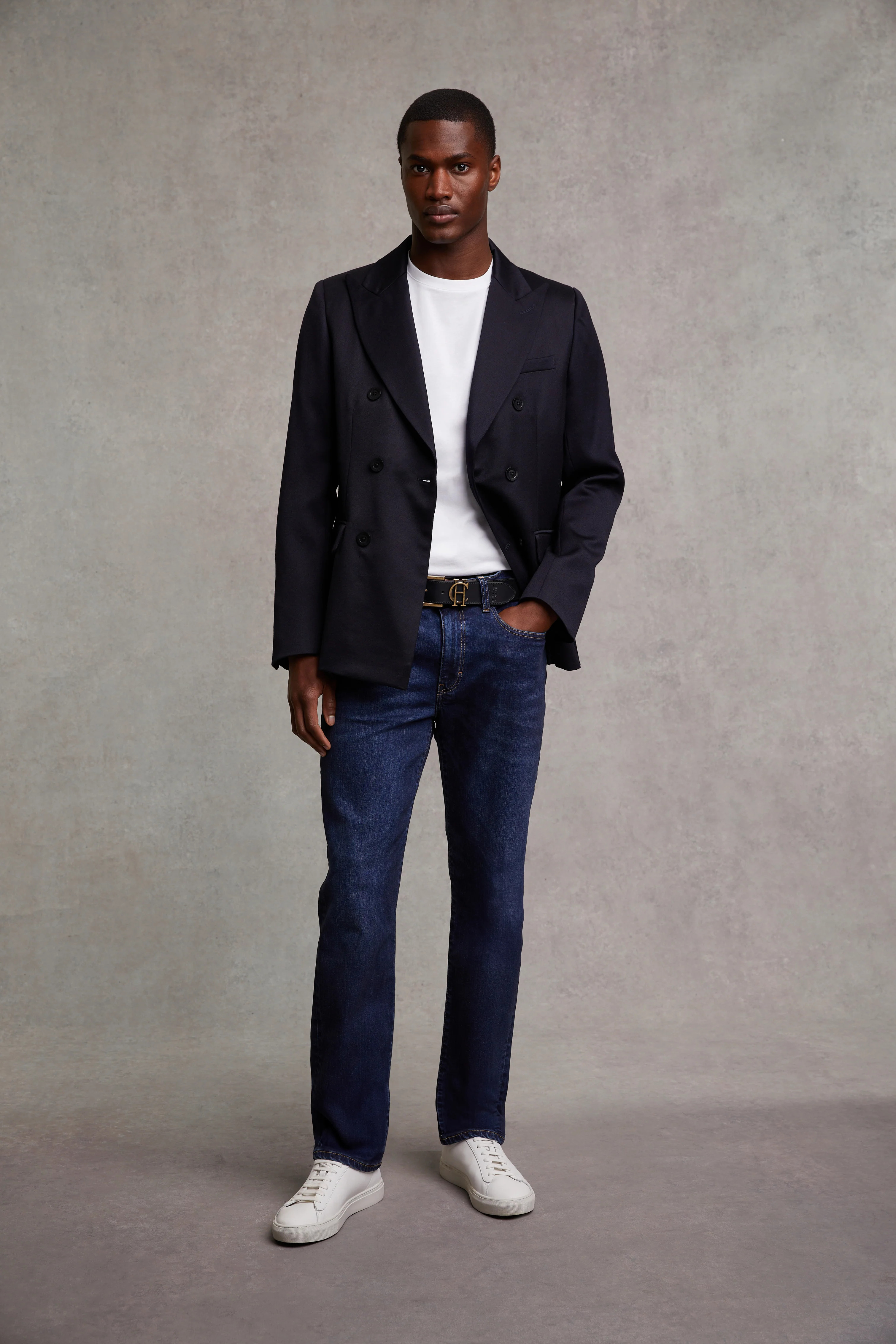 Classic Straight Jean (Washed Indigo) | Holland Cooper