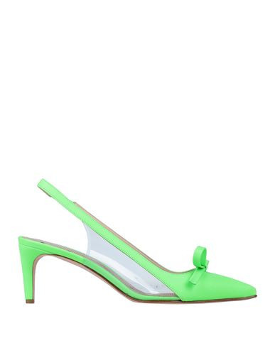 Red(v) Woman Pumps Lime green Size 6 Textile fibers, PVC - Polyvinyl chloride | YOOX (US)