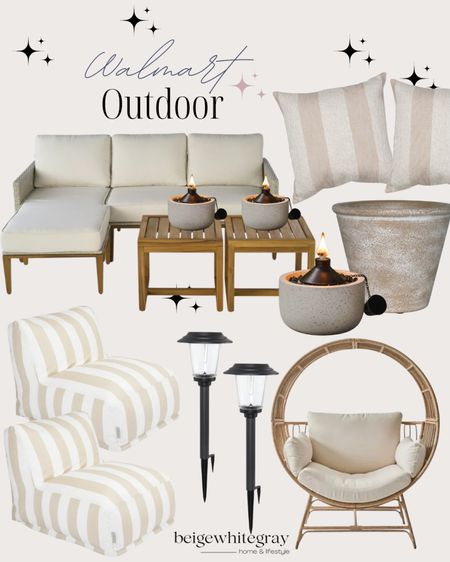 Beautiful outdoor furniture and accessories from Walmart!! Perfect for refreshing our outdoor spaces!! 

#LTKHome #LTKStyleTip #LTKSeasonal