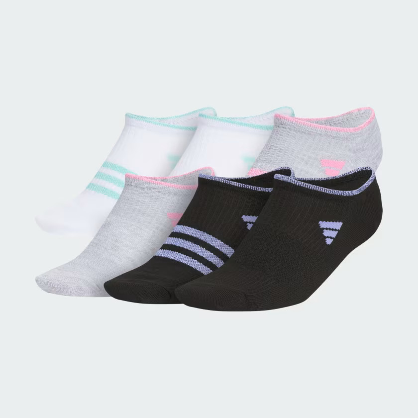 Superlite 3.0 6-Pack No-Show Socks Kids | adidas (US)