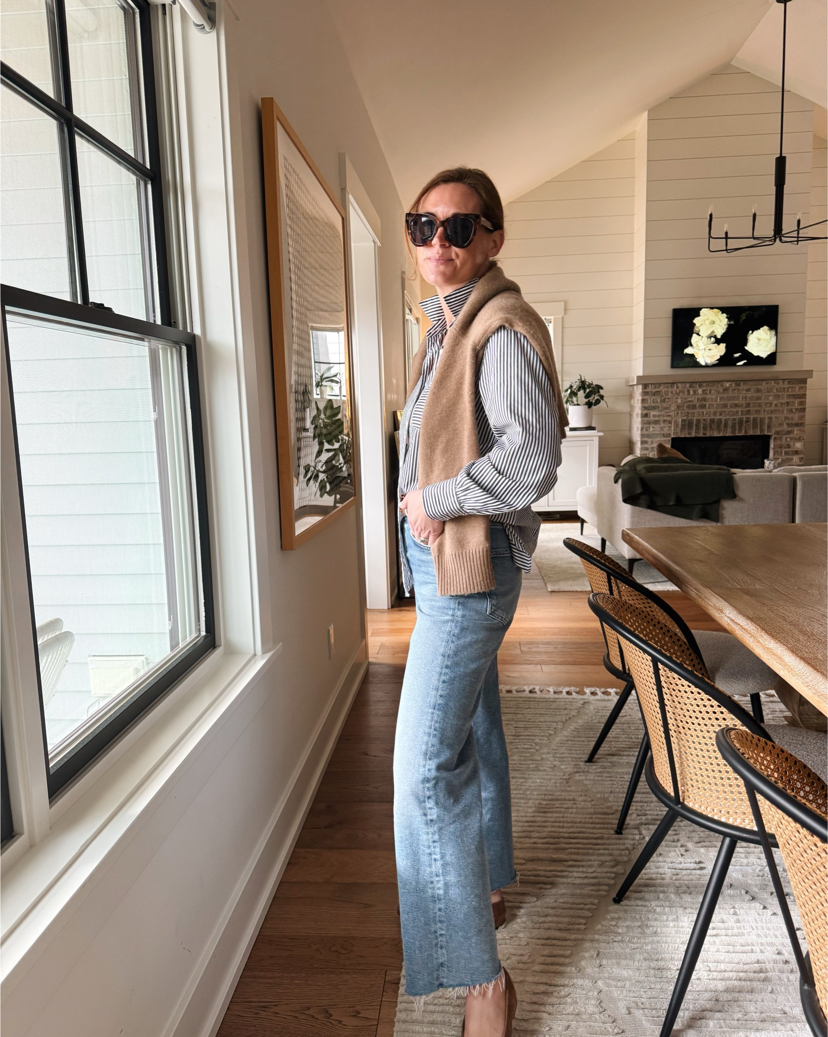 Top (old linked similar)
Sweater size small
Jeans size 25

#LTKdayinmylife #LTKgrwm #LTKootd