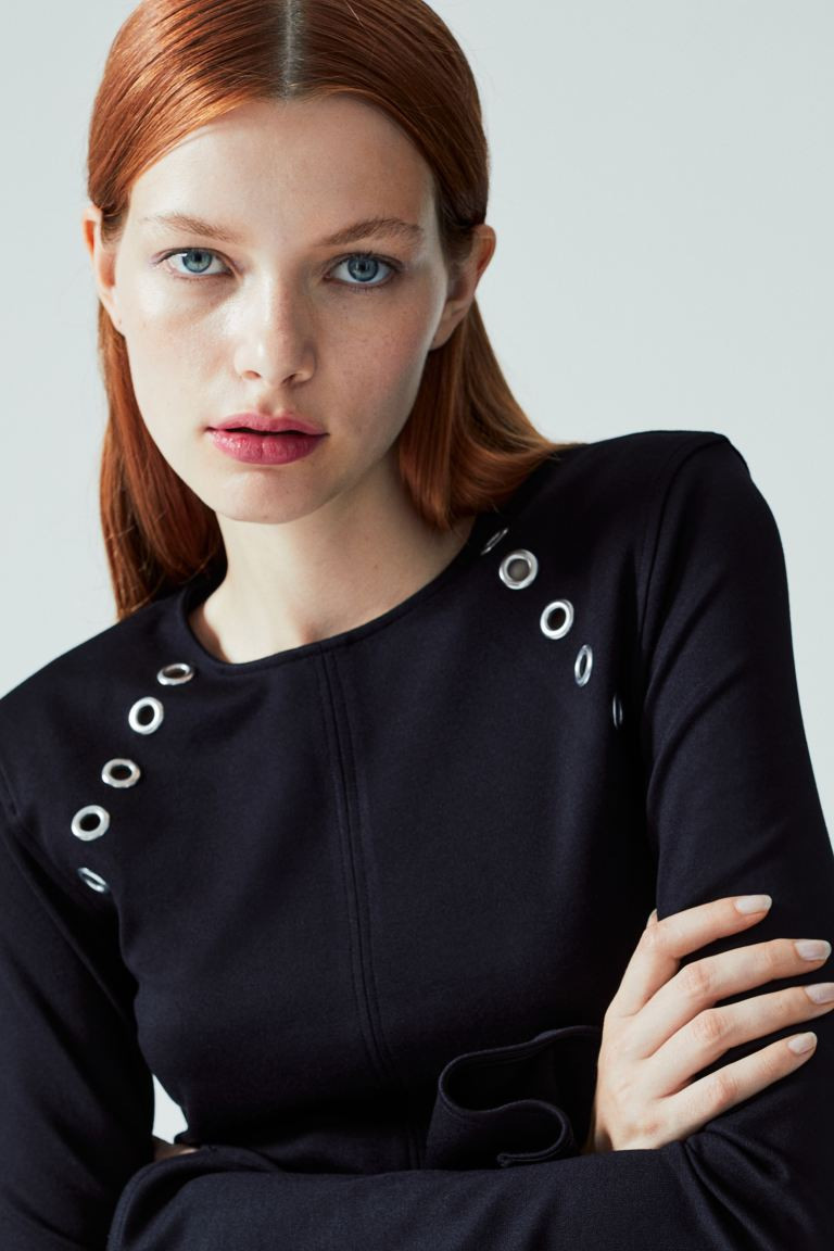 Grommet-detail Top | H&M (US + CA)
