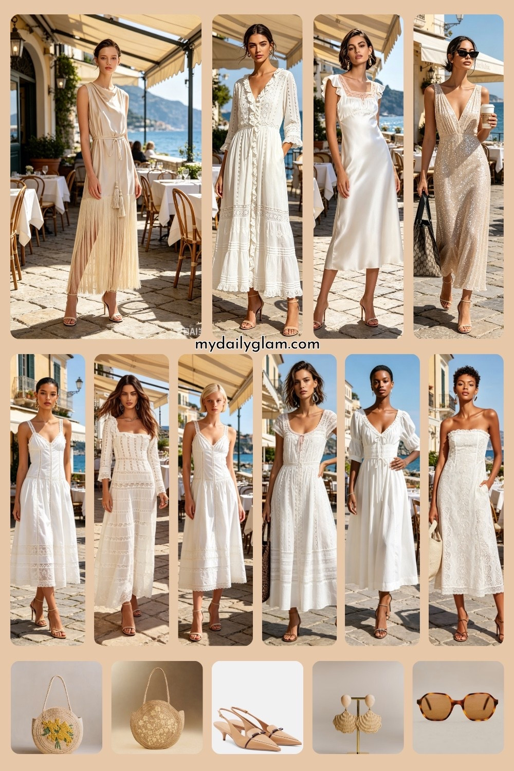 Timeless White Dress Looks For Every Occasion #WhiteDress #WhiteDressOutfit #SummerWhiteDress
#ElegantDress #ClassicDress