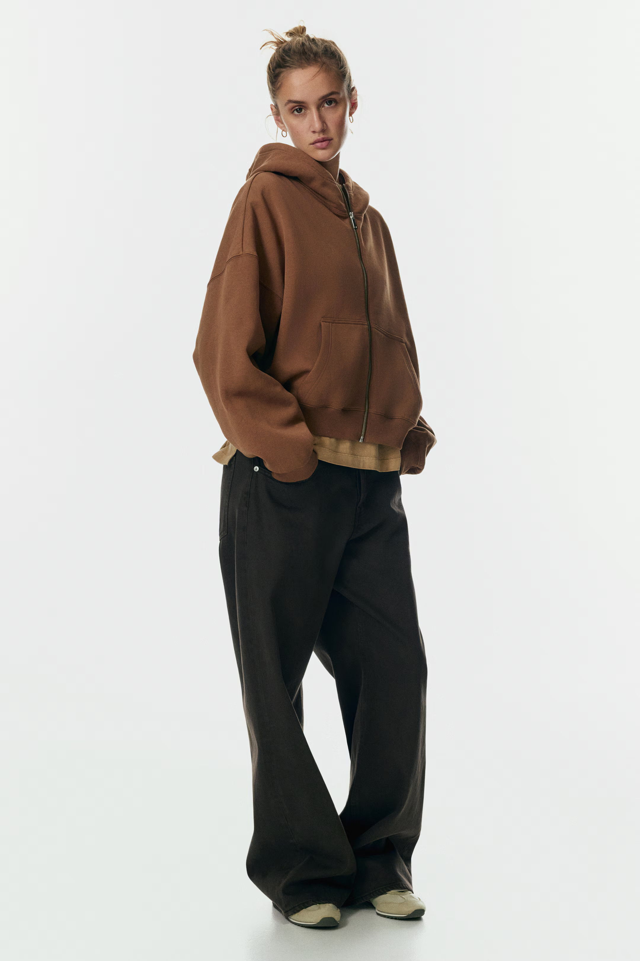 Felpa cappuccio e cerniera | H&M (FR, IT, ES, PT, BE)