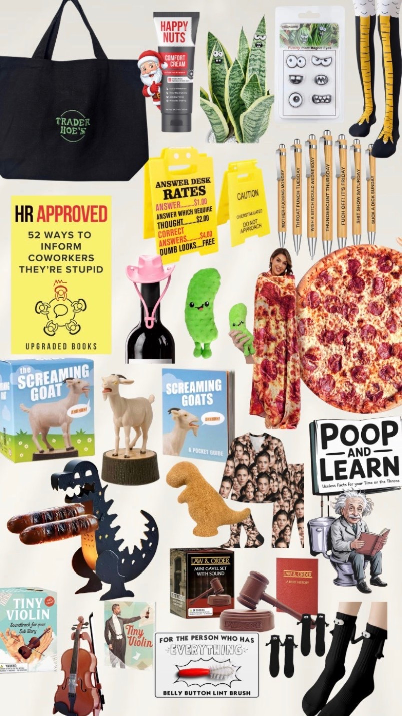 FUNNY GIFTS UNDER $20! This was the funnest to make, I bought so many!😁

#LTKHoliday #LTKGiftGuide #LTKFindsUnder50