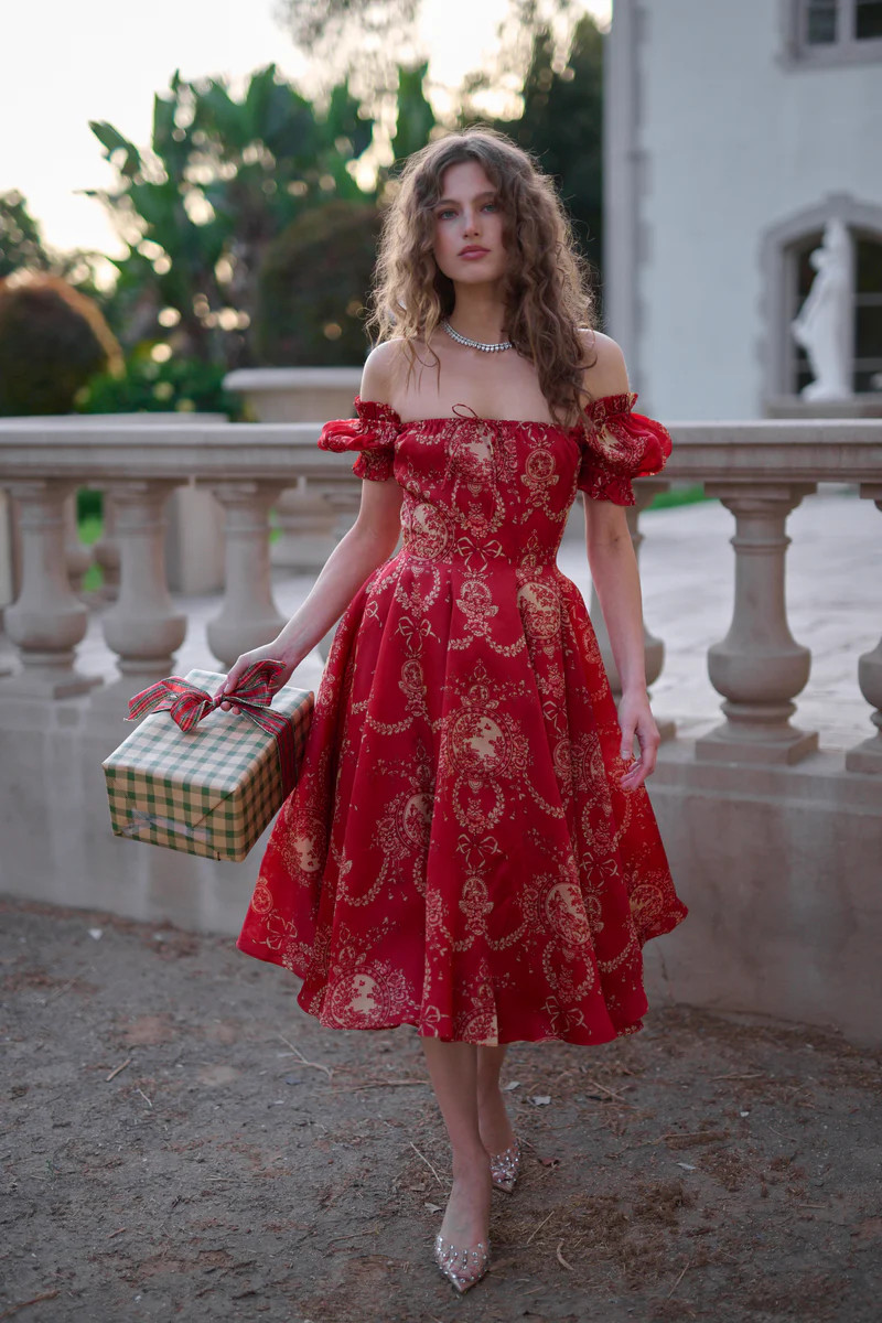 The Ornament Garden Party Dress | Selkie Collection