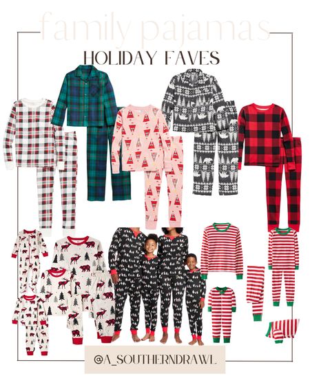 Matching family pajamas - family pjs - christmas pjs for the family - holiday pajamas - Christmas card pic 

#LTKHoliday #LTKbaby #LTKfamily