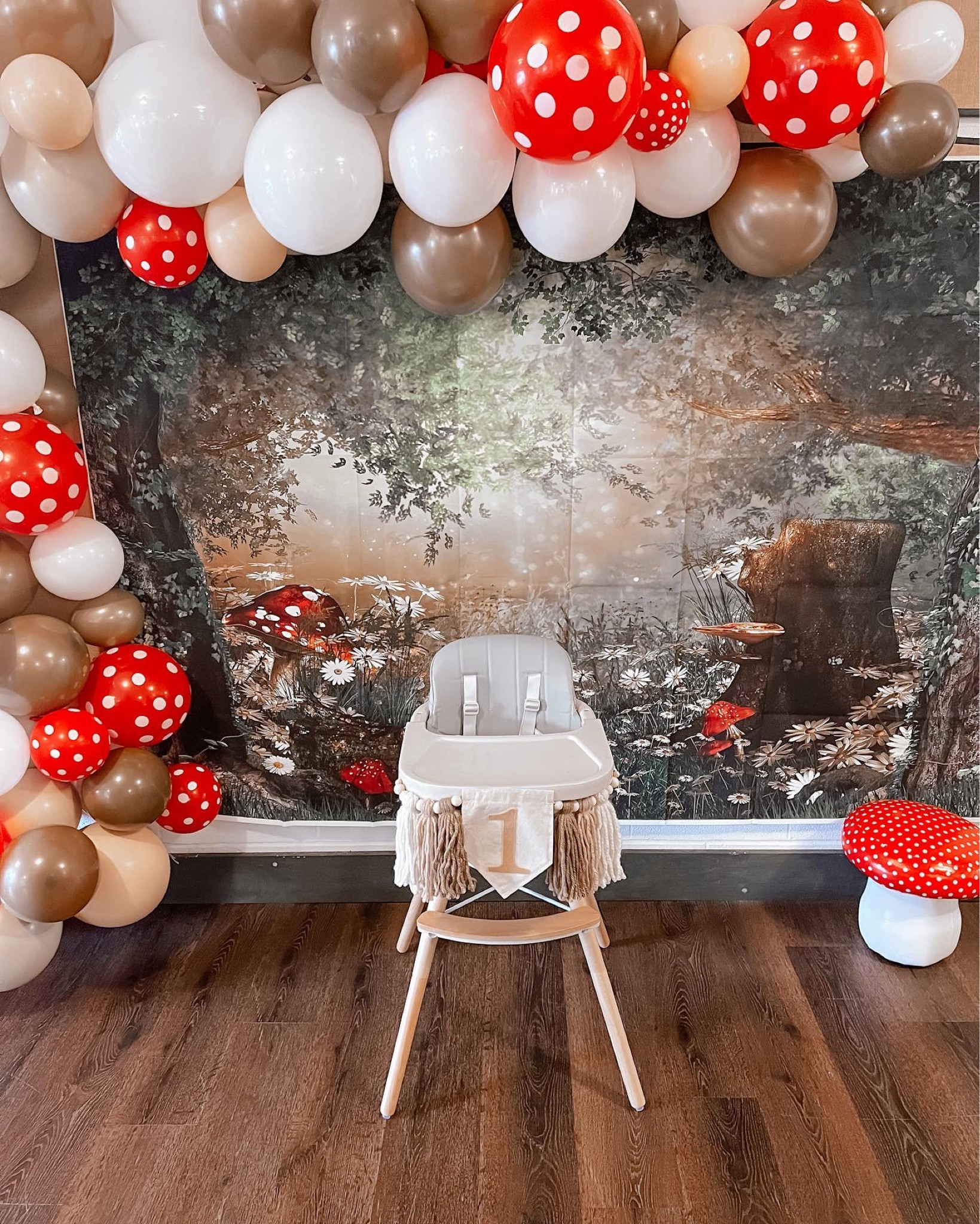 Toadstool first birthday one happy camper party

#LTKfamily #LTKbaby #LTKkids