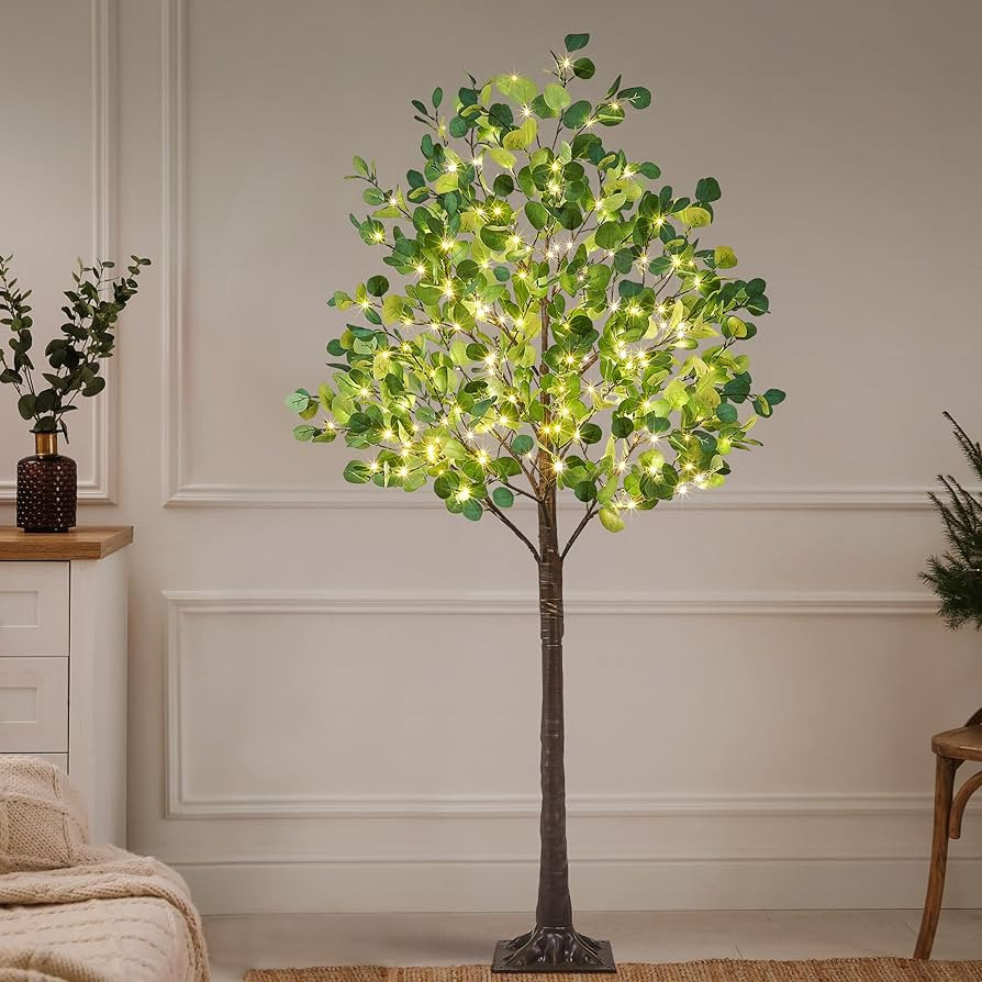 Lightshare Lighted Eucalyptus Tree … Curated On LTK