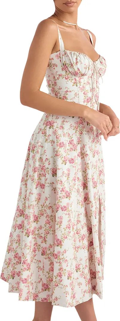 Carmen Floral Bustier Sundress | Nordstrom