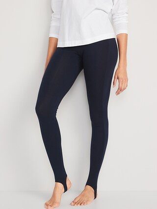 High-Waisted Stirrup Leggings for Women | Old Navy (US)