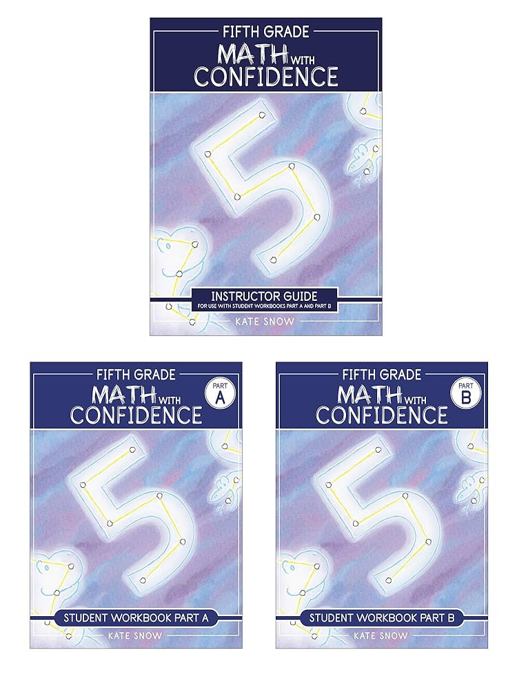 Fifth Grade Math with Confidence Complete Bundle | Amazon (US)