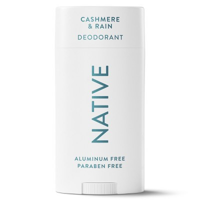 Native Men's Invisible Solid Deodorant - Cashmere & Rain - 3.1oz | Target
