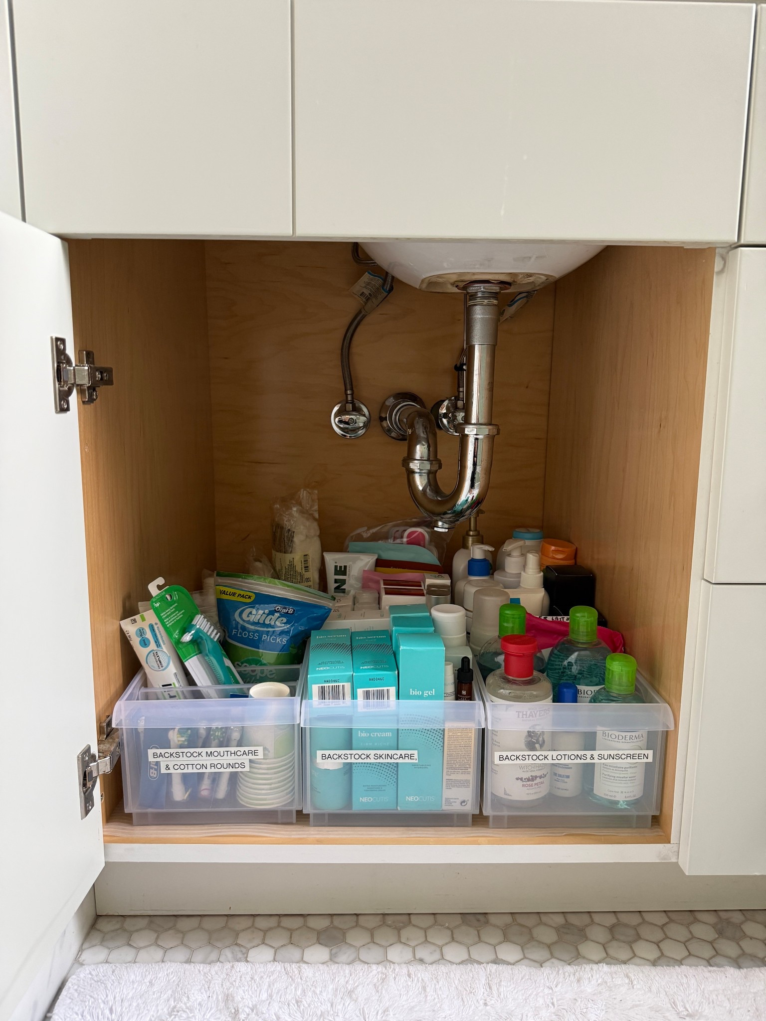 The best bathroom organization bins, hands down

#LTKHome