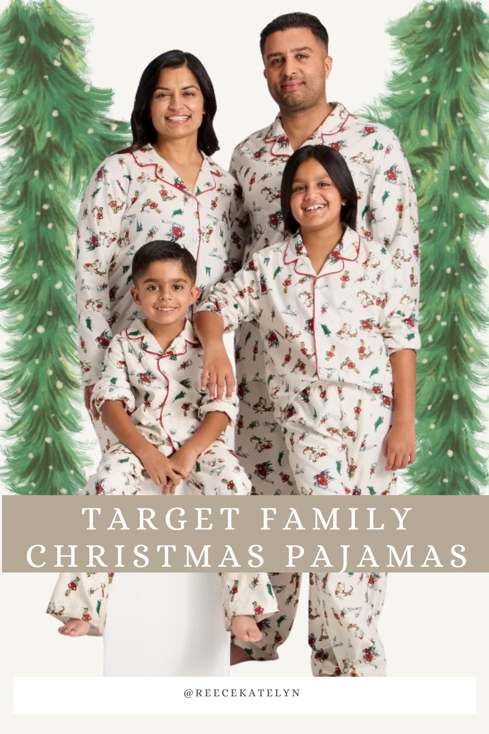 Kids target Christmas pajamas / Family Christmas pajamas / Grinch pajamas