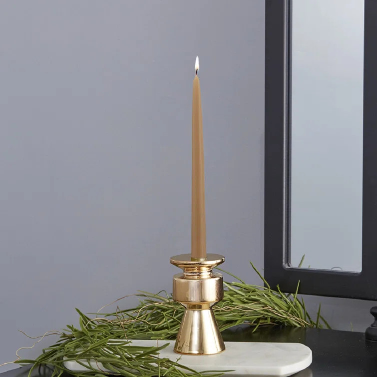 12 Piece Unscented Taper Candle Set | Wayfair North America