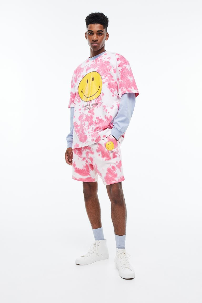 Relaxed Fit Patterned Sweatshorts | H&M (US + CA)