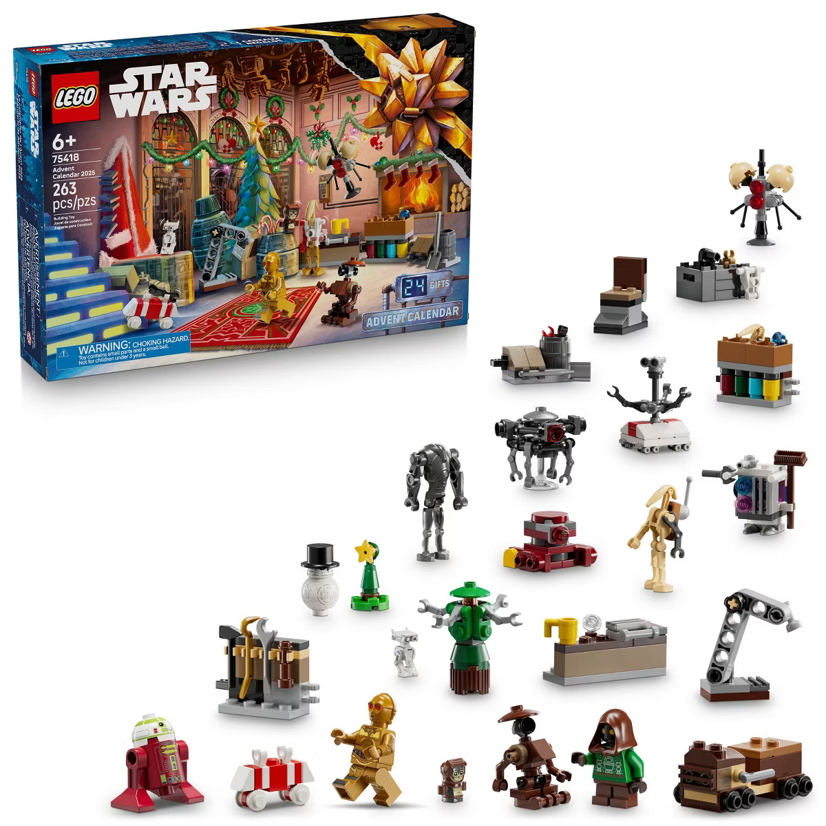LEGO Star Wars Advent Calendar 2025 Kids Toy 75418 | Target