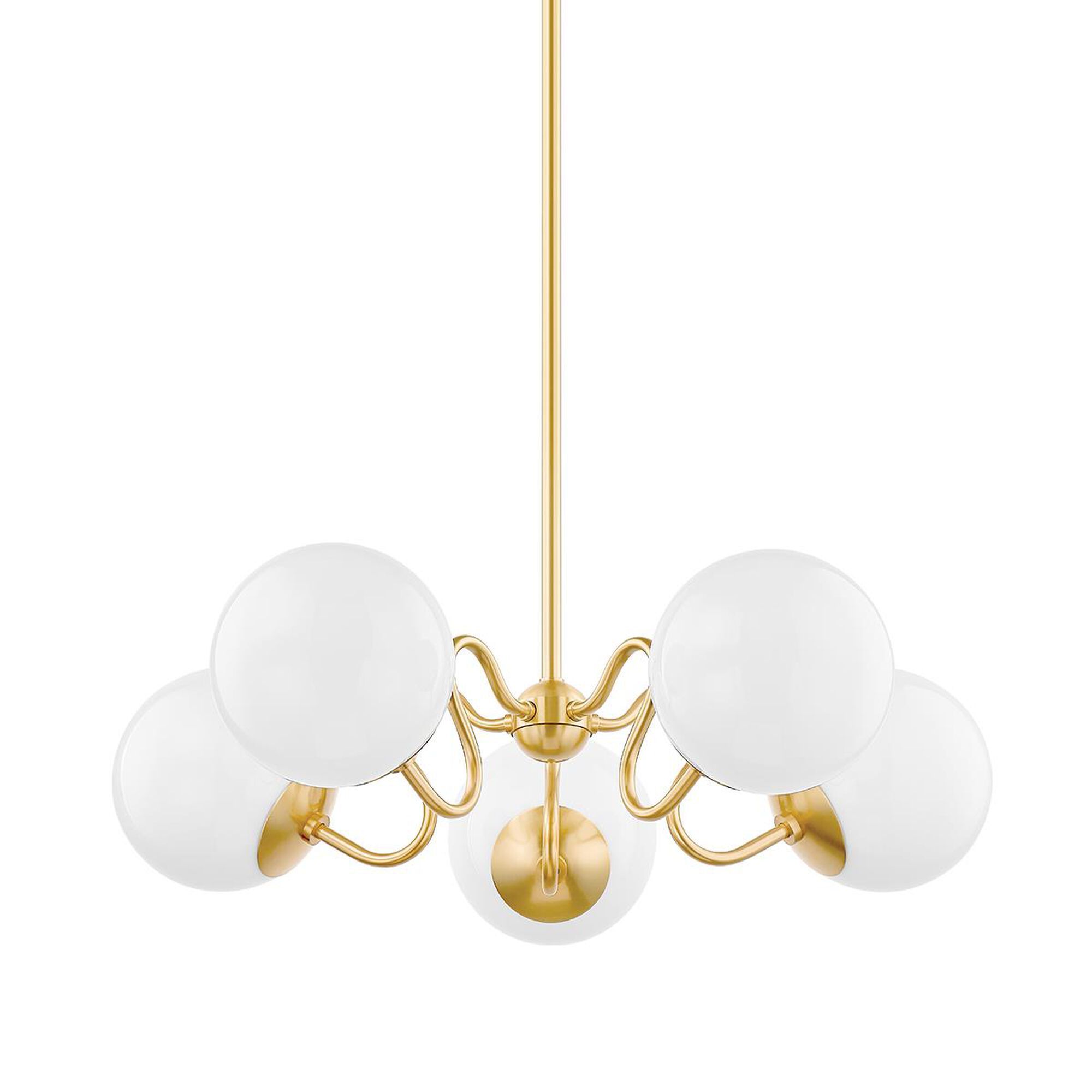 Zio & Sons Havana 28 Inch 5 Light Chandelier by Mitzi | 1800 Lighting