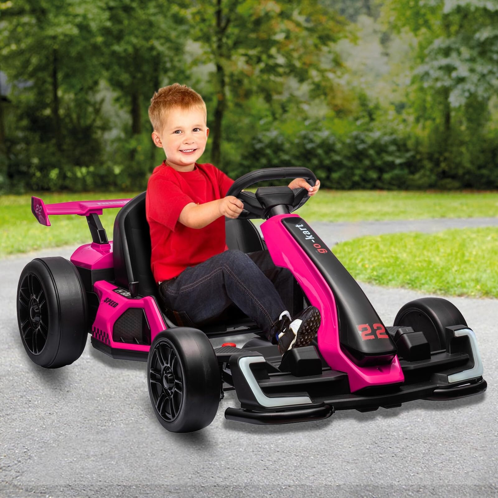 Go Karts for Kids,24V Electric Go Kart with 2 * 150W Powerful Motors | Bed Bath & Beyond