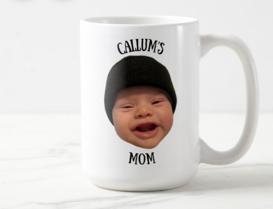 Custom mug with baby face! Made the picture on Canva with the words and added it to the mug! 40% off today!

#LTKsalealert #LTKfamily #LTKGiftGuide