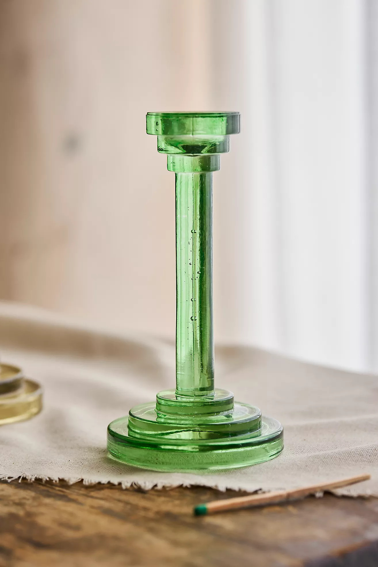 Column Glass Taper Holder | Anthropologie (US)