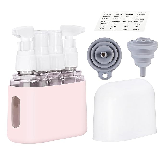 Bpluma Travel Bottles, Leak Proof Containers For Toiletries TSA Approved Airplane Accessories Kit... | Amazon (US)