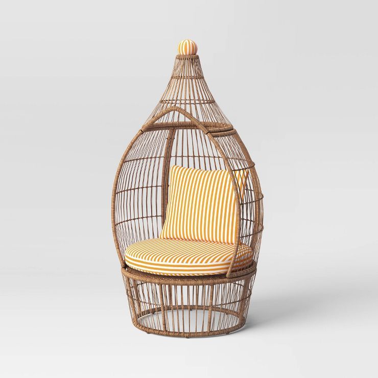 All Weather Rattan Pod - Brown - Opalhouse™ designed with Jungalow™ | Target