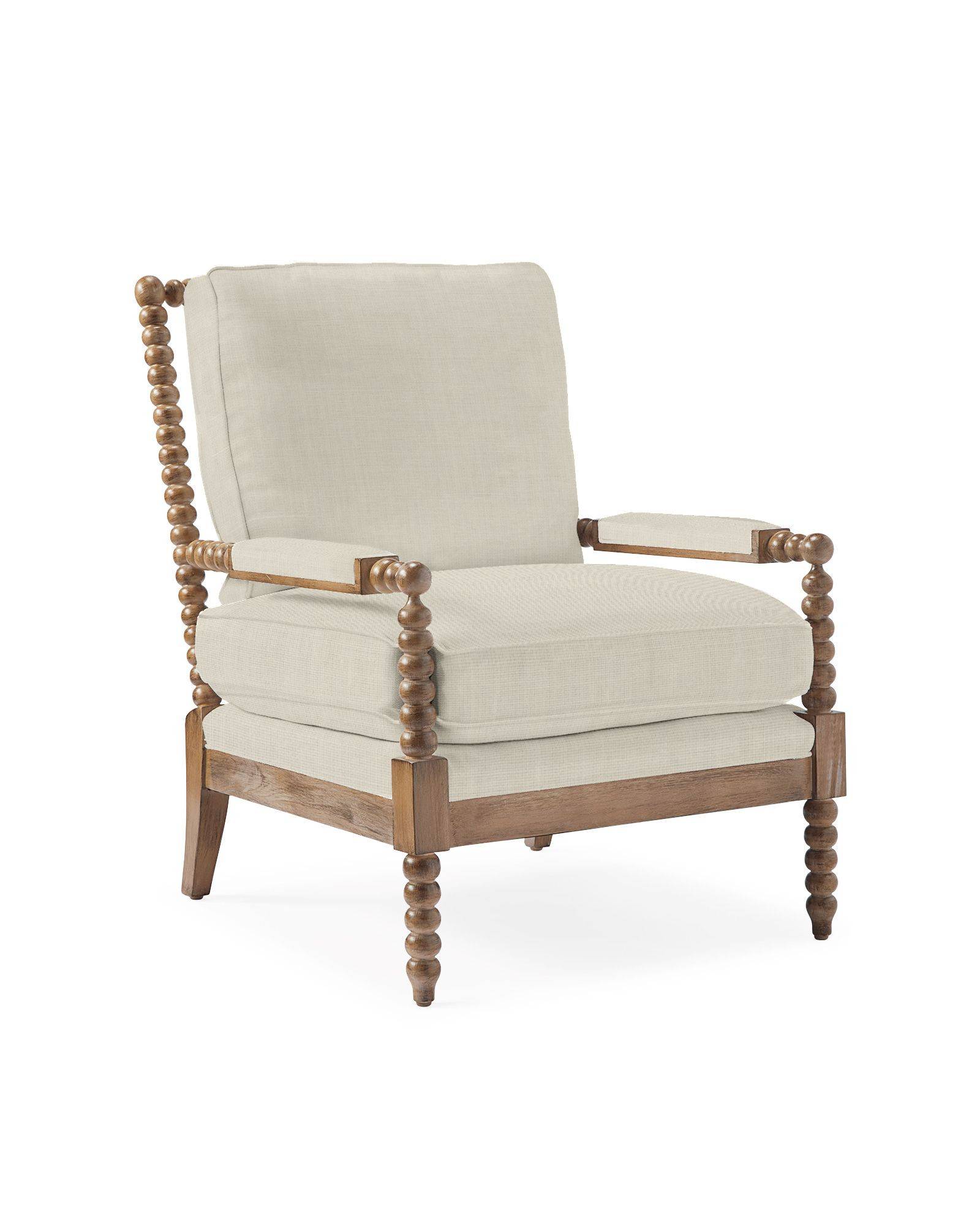 Beckett Chair - Driftwood | Serena and Lily