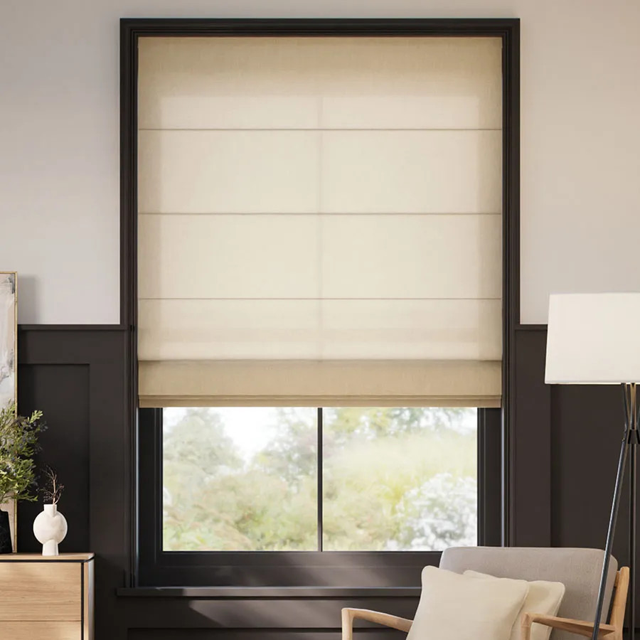 Coastal Roman Shades | Select Blinds