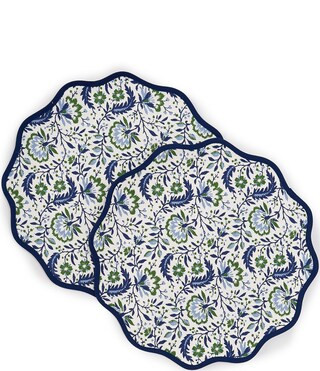 Vine Floral Placemats, Set of 2 | Dillard's