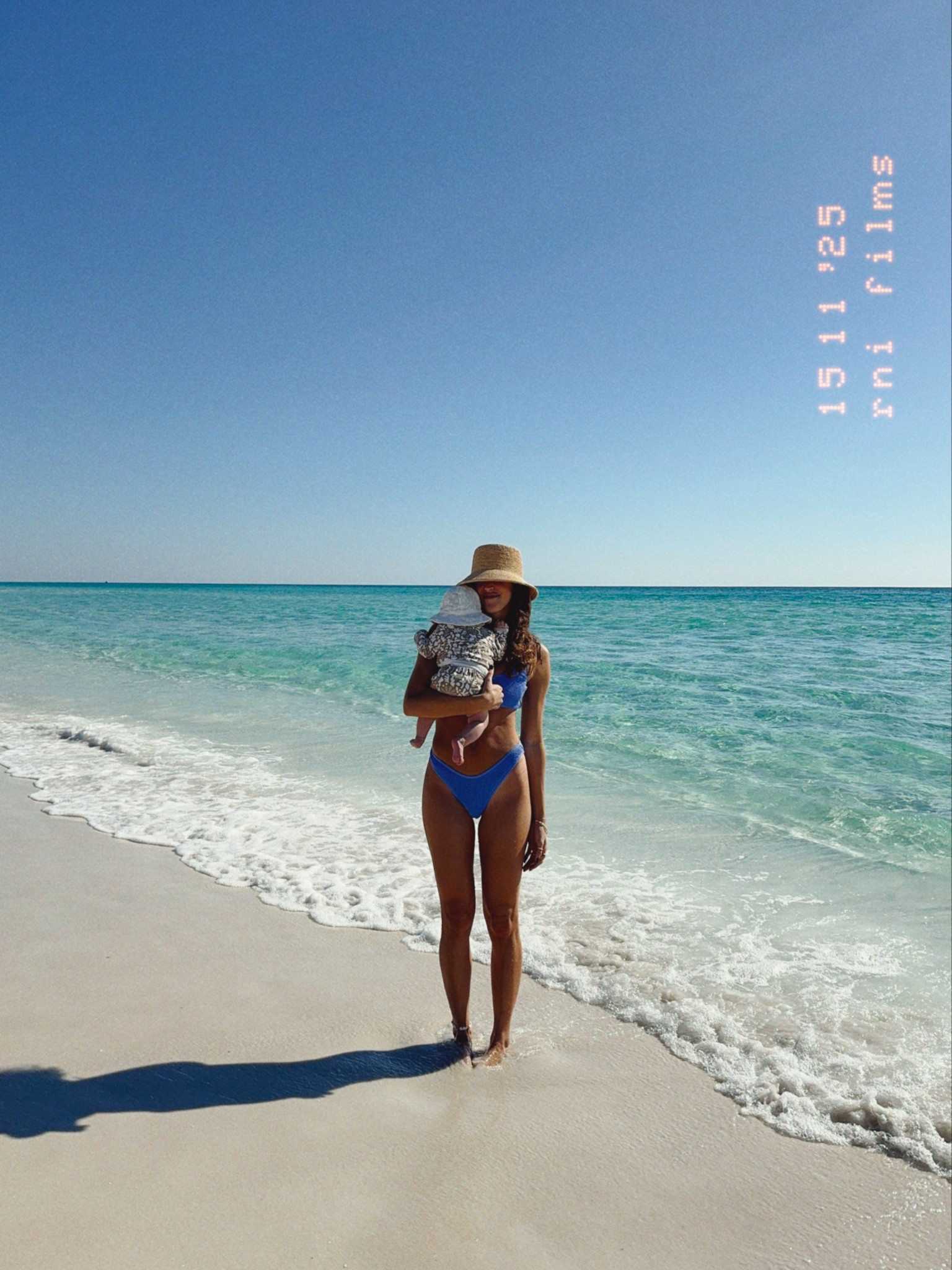 my favorite stretchy bikini that I wore all throughout my pregnancy + now postpartum as well! wearing size M top and M bottom:) 

#LTKBaby #LTKmomlife #LTKSeasonal