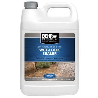 BEHR PREMIUM 1 gal. Wet Look Sealer 98501 | The Home Depot